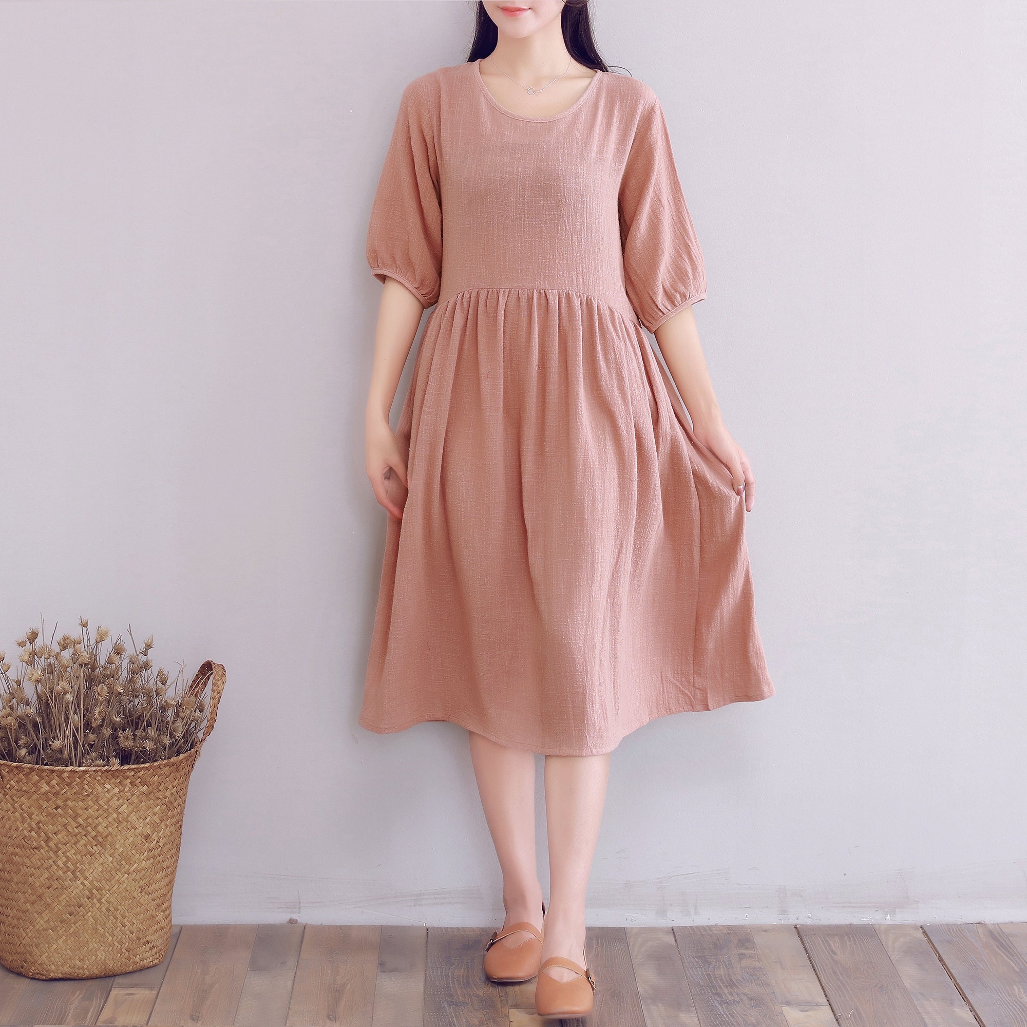 Clearance Summer Cotton Dress