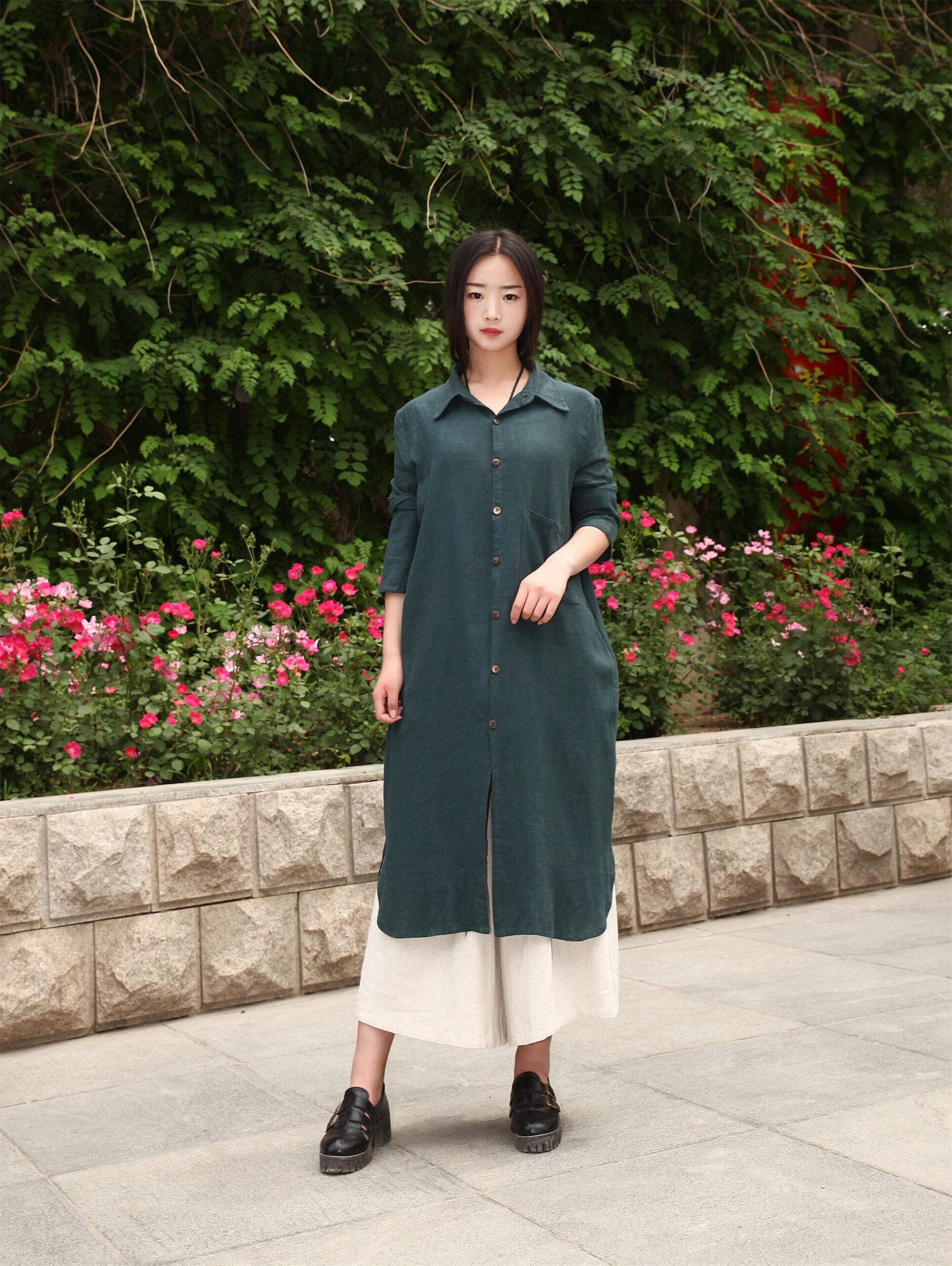 Winter Heavier Fabric Dress Fall Dress Warm Dress